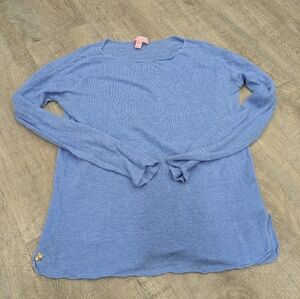 Lilly Pulitzer Blue Long Sleeve Shirt Size XS
